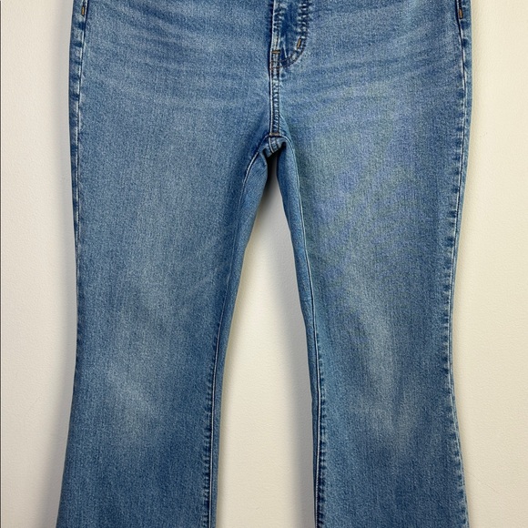 Madewell The Perfect Vintage Flare Jeans Size 27 Heritage Stretch Blue Denim - Picture 5 of 16